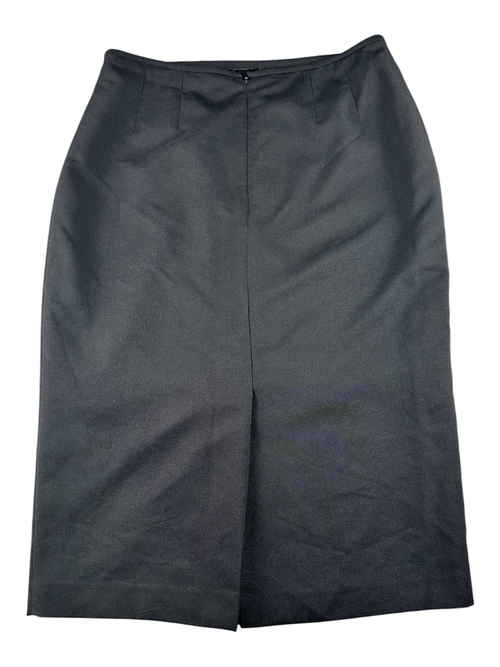 Black Label By Evan-Picone minimalist 90’s corporatechic Pencil Skirt size 6 - Picture 2 of 5